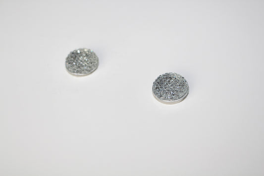 Sparkle Glitter Silver Hijab Magnet