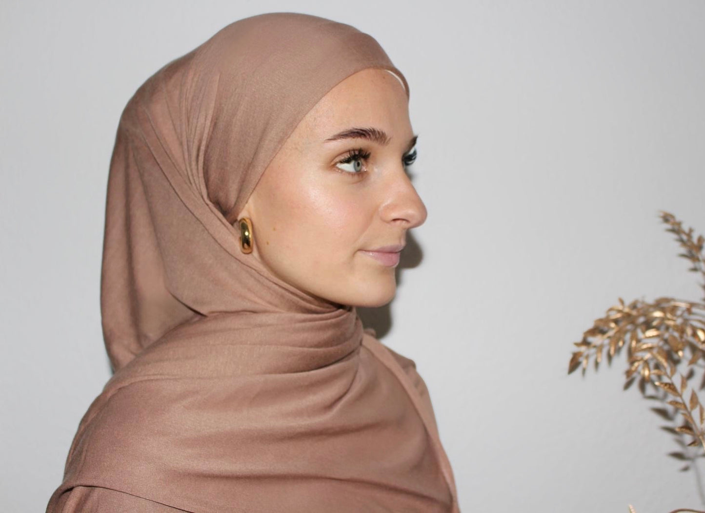 Caramel Éclat Jersey-Hijab
