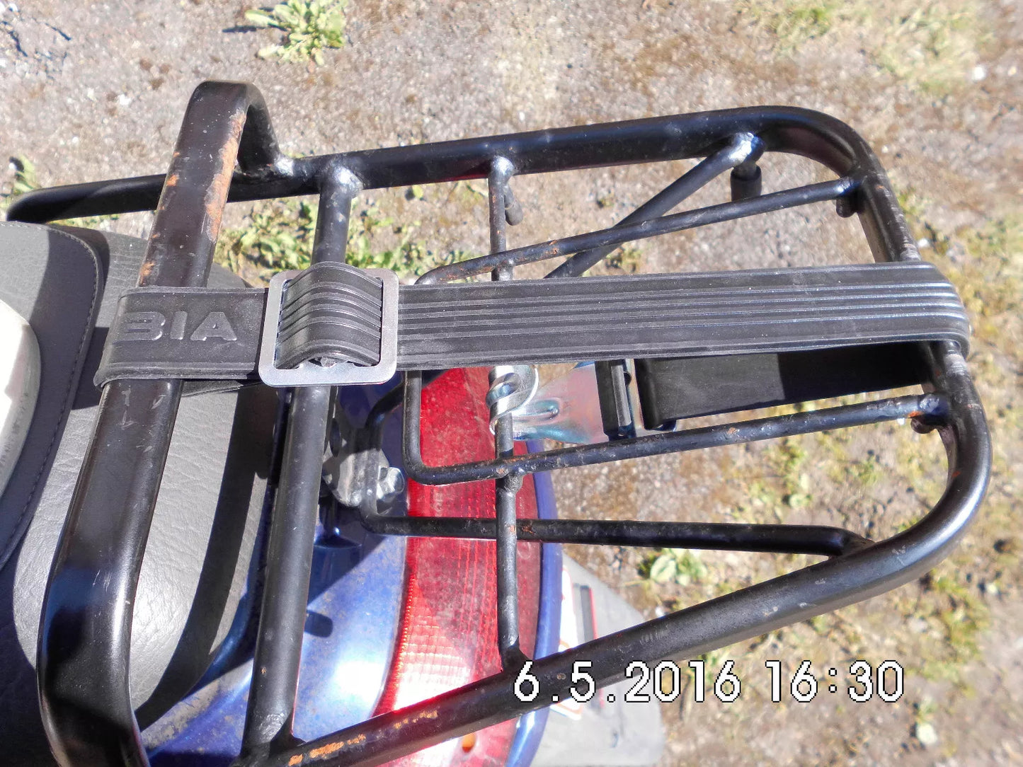 Spannband Gepäckgummi 30 × 400 mm – schwarz – für Motorrad, Roller & Oldtimer