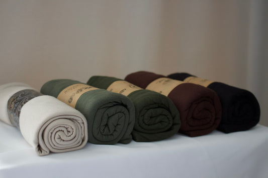 5er Jersey-Hijab-Set „Forêt & Noir Elegance“