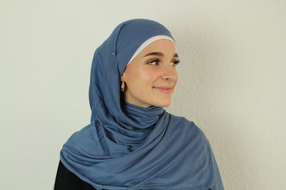 Aqua Lueur Jersey-Hijab