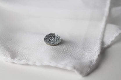 Sparkle Glitter Silver Hijab Magnet