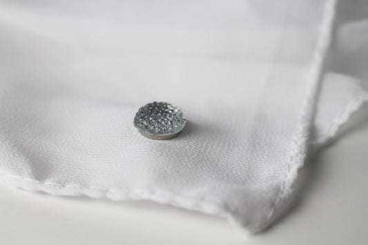 Sparkle Glitter Silver Hijab Magnet