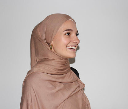 Caramel Éclat Jersey-Hijab
