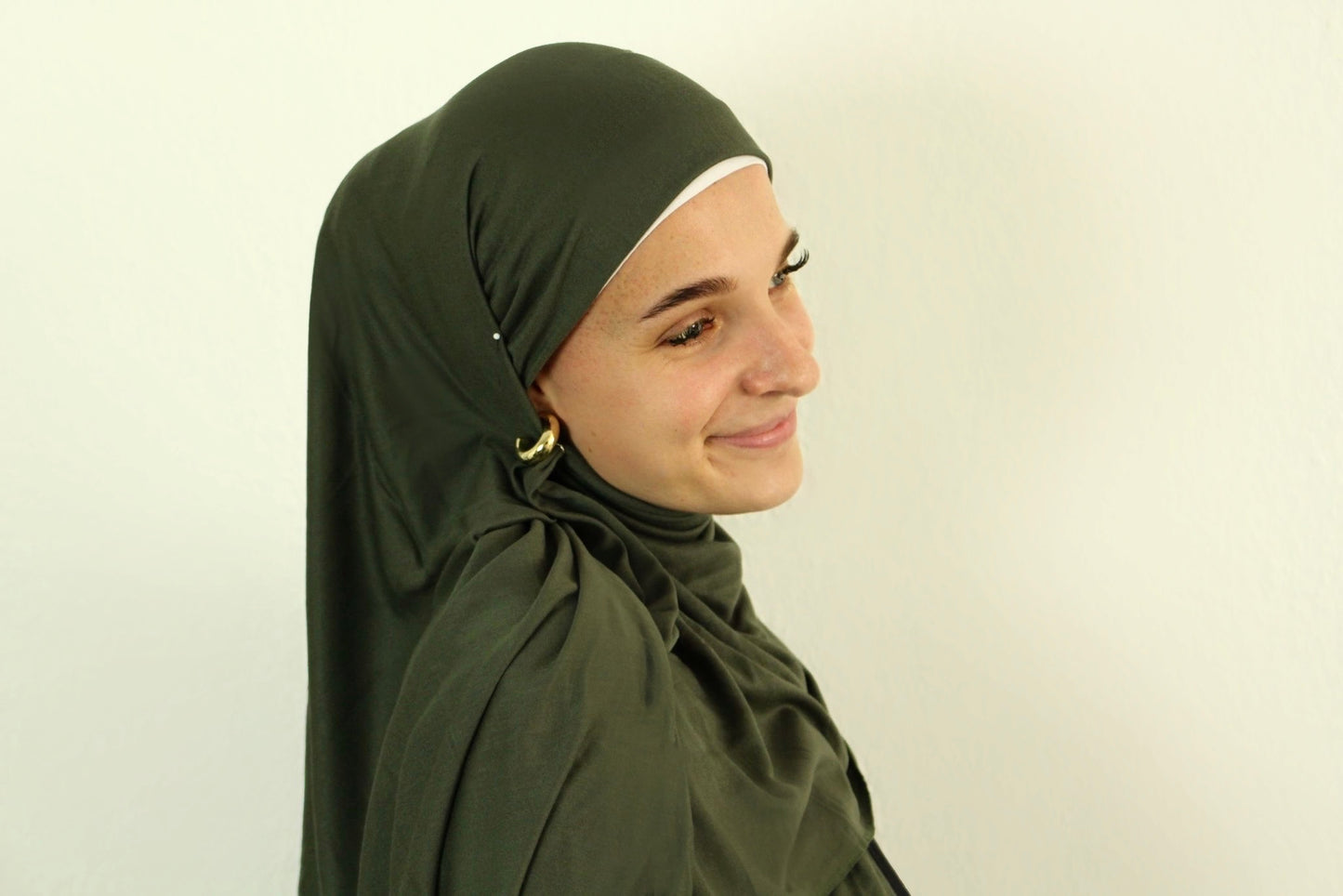 Jersey-Hijab „Vert Forêt“