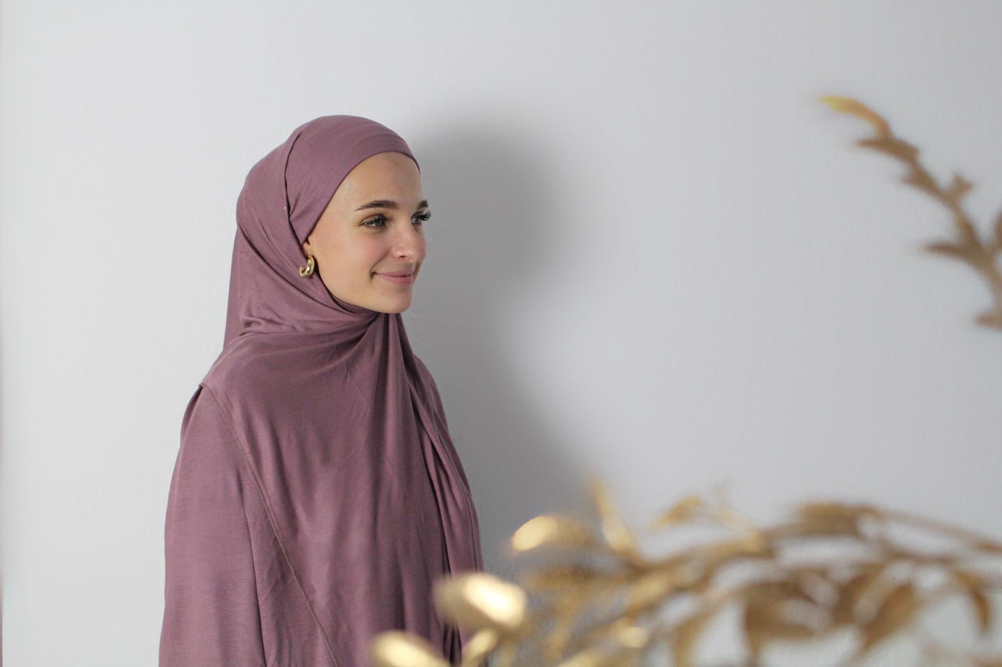 Blush Lumière Jersey-Hijab