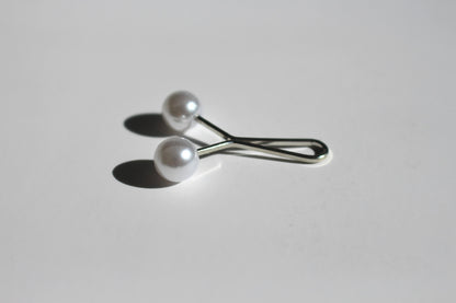 Elegant Clean White Hijab Clip No.2