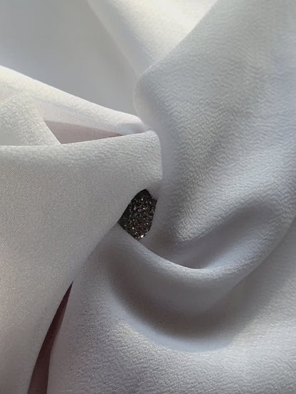 Sparkle Glitter Silver Hijab Magnet